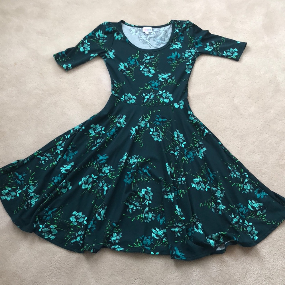 Rare Green floral Nicole dress